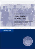Lohff / Conrads |  From Berlin to New York | Buch |  Sack Fachmedien