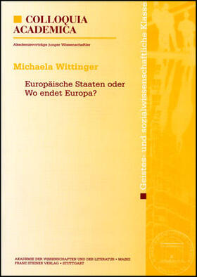 Wittinger |  Europäische Staaten oder | Buch |  Sack Fachmedien