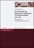 Born |  Die Dynamik der Eigentumsverhältnisse in Ostdeutschland seit 1945 | Buch |  Sack Fachmedien