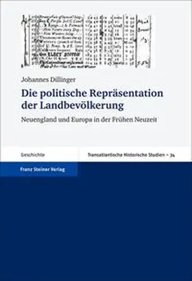 Dillinger | Die politische Repräsentation der Landbevölkerung | Buch | 978-3-515-09162-6 | sack.de
