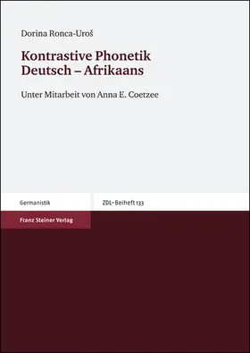 Ronca-Uros |  Kontrastive Phonetik Deutsch – Afrikaans | Buch |  Sack Fachmedien