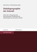 Ernst / Patocka |  Dialektgeographie der Zukunft | Buch |  Sack Fachmedien