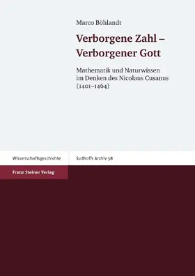 Böhlandt |  Verborgene Zahl - Verborgener Gott | Buch |  Sack Fachmedien