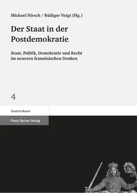 Hirsch / Voigt |  Der Staat in der Postdemokratie | Buch |  Sack Fachmedien