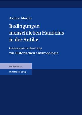 Martin / Schmitz | Bedingungen menschlichen Handelns in der Antike | Buch | 978-3-515-09311-8 | sack.de