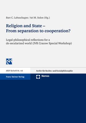 Labuschagne / Solon |  Religion and State – From separation to cooperation? | Buch |  Sack Fachmedien