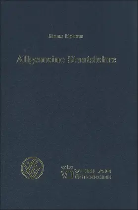 Kelsen |  Allgemeine Staatslehre | Buch |  Sack Fachmedien