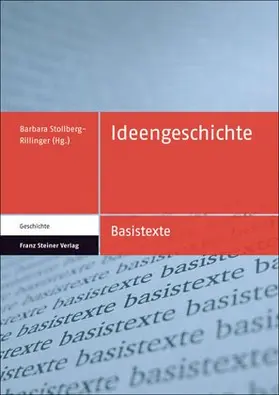 Stollberg-Rilinger |  Ideengeschichte | Buch |  Sack Fachmedien