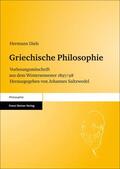 Diels / Saltzwedel |  Griechische Philosophie | Buch |  Sack Fachmedien