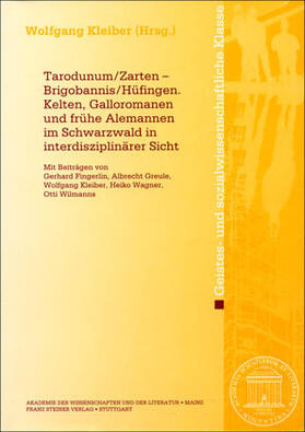 Kleiber |  Tarodunum/Zarten - Brigobannis/Hüfingen | Buch |  Sack Fachmedien