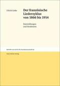 Linke |  Der französische Liederzyklus von 1866 bis 1914 | Buch |  Sack Fachmedien