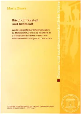 Besse |  Bäschoff, Kastelt und Kutterolf | Buch |  Sack Fachmedien