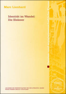 Lienhard |  Identität im Wandel: Die Elsässer | Buch |  Sack Fachmedien