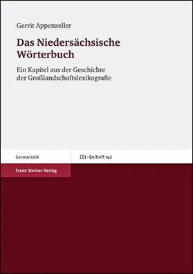 Appenzeller |  Das Niedersächsische Wörterbuch | Buch |  Sack Fachmedien
