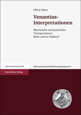 Ehlen |  Venantius-Interpretationen | Buch |  Sack Fachmedien