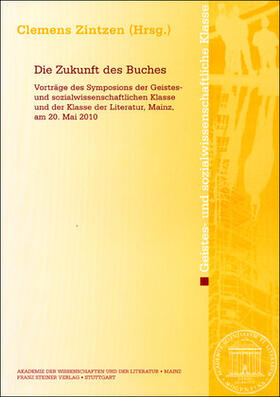 Zintzen | Die Zukunft des Buches | Buch | 978-3-515-09893-9 | sack.de
