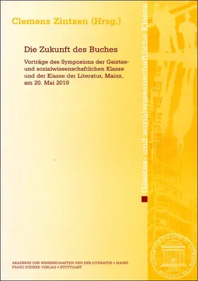 Zintzen | Die Zukunft des Buches | Buch | 978-3-515-09893-9 | sack.de