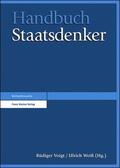 Voigt / Weiß |  Handbuch Staatsdenker | Buch |  Sack Fachmedien