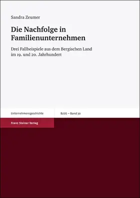 Zeumer |  Die Nachfolge in Familienunternehmen | Buch |  Sack Fachmedien
