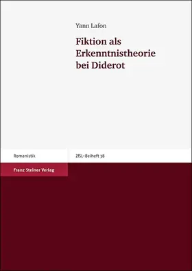 Lafon | Fiktion als Erkenntnistheorie bei Diderot | E-Book | www.sack.de