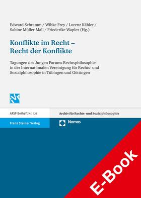 Schramm / Frey / Kähler | Konflikte im Recht - Recht der Konflikte | E-Book | sack.de