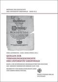 Alvermann / Spieß |  Quellen zur Verfassungsgeschichte der Universität Greifswald. Bd. 2 | eBook | Sack Fachmedien