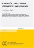 Heinen / Eigler / Gröschler |  Handwörterbuch der antiken Sklaverei (HAS) - Set | Buch |  Sack Fachmedien