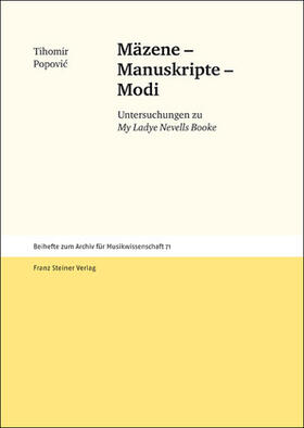 Popovic | Mäzene – Manuskripte – Modi | E-Book | sack.de
