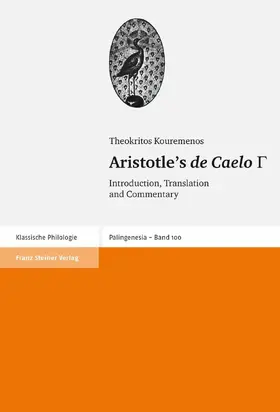 Kouremenos | Aristotle's "de Caelo" III | E-Book | sack.de