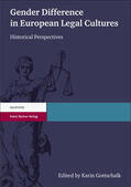 Gottschalk |  Gender Difference in European Legal Cultures | eBook | Sack Fachmedien