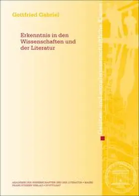 Gabriel |  Erkenntnis in den Wissenschaften und der Literatur | Buch |  Sack Fachmedien