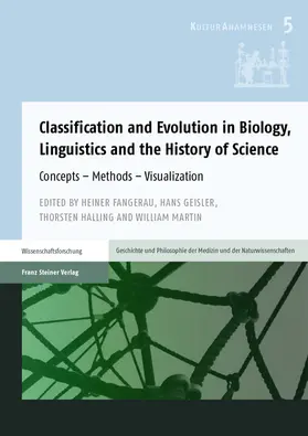 Fangerau / Geisler / Halling |  Classification and Evolution in Biology, Linguistics and the History of Science | eBook | Sack Fachmedien