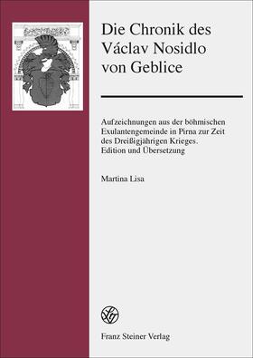 Lisa |  Die Chronik des Václav Nosidlo von Geblice | eBook | Sack Fachmedien