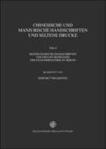  Chinesische und manjurische Handschriften und seltene Drucke | Buch |  Sack Fachmedien