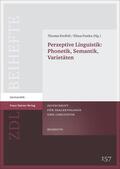 Krefeld / Pustka |  Perzeptive Linguistik: Phonetik, Semantik, Varietäten | eBook | Sack Fachmedien
