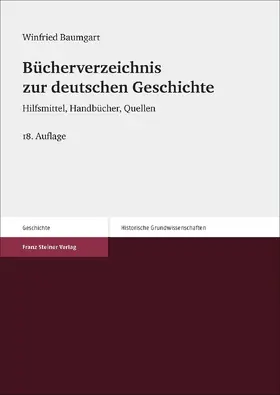 Baumgart |  Bücherverzeichnis zur deutschen Geschichte | Buch |  Sack Fachmedien