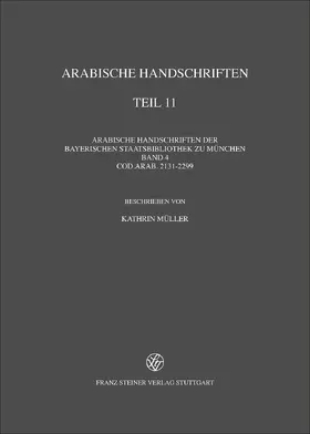 Arabische Handschriften | Buch | 978-3-515-10887-4 | sack.de