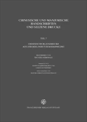 Raschmann |  Chinesische und manjurische Handschriften und seltene Drucke | Buch |  Sack Fachmedien