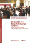 Dienel / Franzl / Fuhrmann |  Die Qualität von Bürgerbeteiligungsverfahren | Buch |  Sack Fachmedien