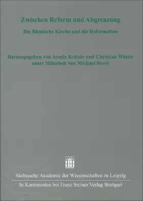 Kohnle / Winter |  Zwischen Reform und Abgrenzung | Buch |  Sack Fachmedien