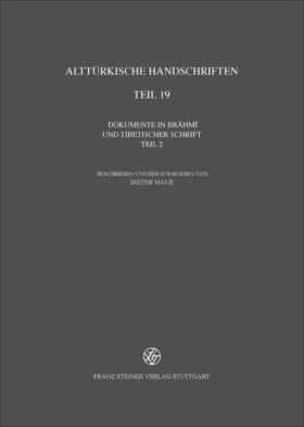 Alttürkische Handschriften | Buch | 978-3-515-10997-0 | sack.de