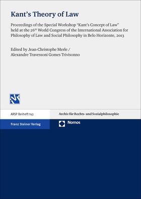 Merle / Trivisonno |  Kant's Theory of Law | Buch |  Sack Fachmedien