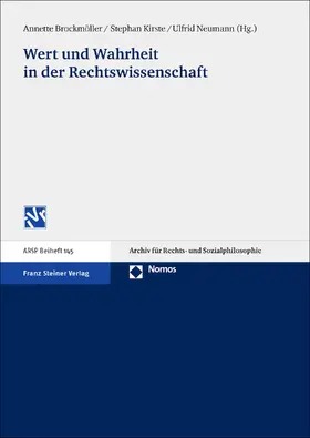 Brockmöller / Kirste / Neumann |  Wert und Wahrheit in der Rechtswissenschaft | eBook | Sack Fachmedien