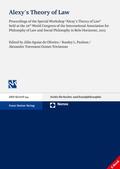 de Oliveira / Paulson / Trivisonno |  Alexy's Theory of Law | eBook | Sack Fachmedien