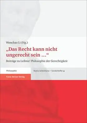 Li |  "Das Recht kann nicht ungerecht sein …" | Buch |  Sack Fachmedien