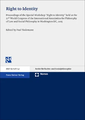 Tiedemann | Right to Identity | E-Book | sack.de