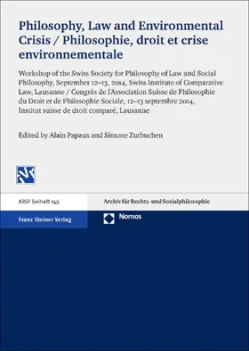 Papaux / Zurbuchen |  Philosophy, Law and Environmental Crisis / Philosophie, droit et crise environnementale | eBook | Sack Fachmedien