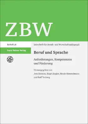 Siemon / Kimmelmann / Ziegler | Beruf und Sprache | E-Book | sack.de