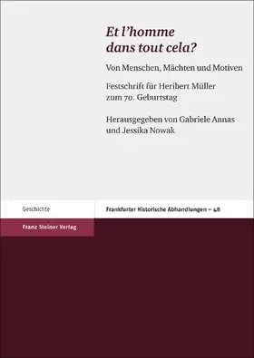 Annas / Nowak |  "Et l'homme dans tout cela?" | Buch |  Sack Fachmedien