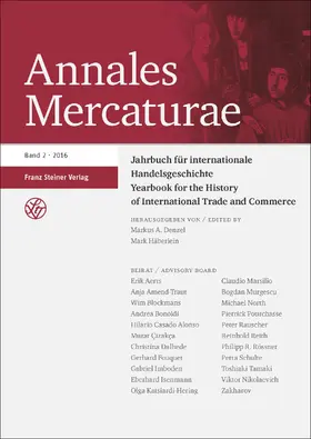 Denzel / Häberlein | Annales Mercaturae 2 (2016) | Buch | 978-3-515-11471-4 | www.sack.de